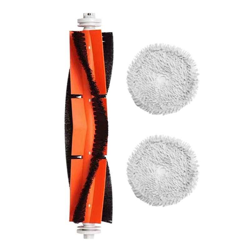 3pcs for Xiaomi Dreame W10 Robot Vacuum Cleaner Main Brush Mop Cloth