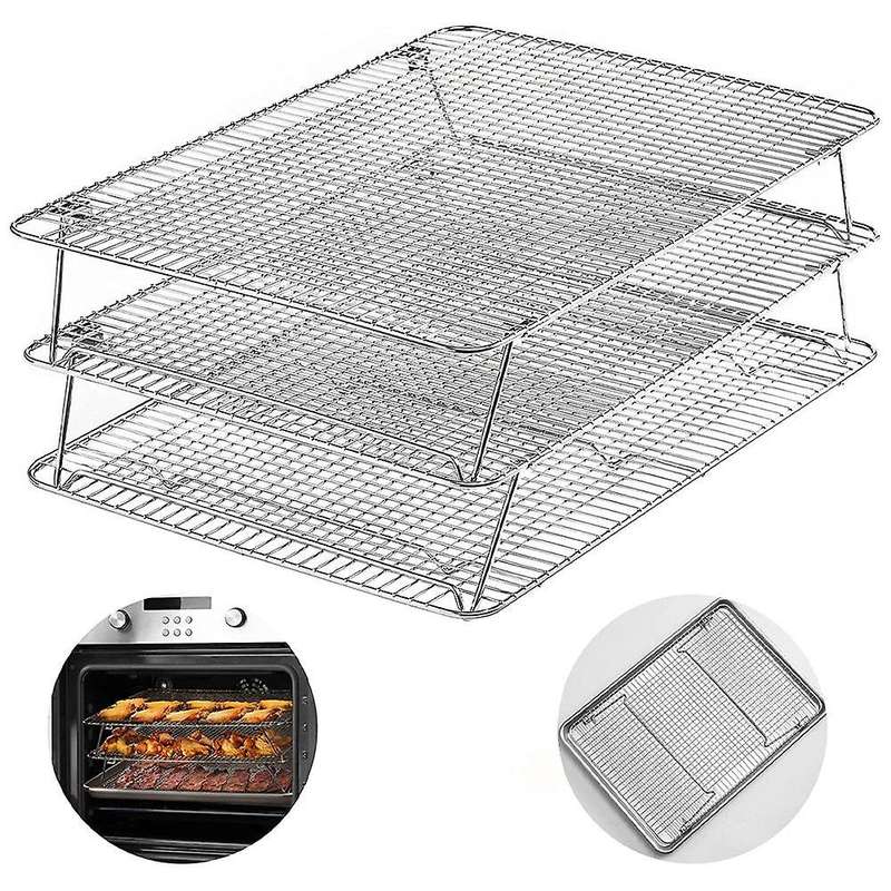 Cooling Rack for Baking, 3 Tier 11.8 Inch X 16.5 Inch,for Cookie