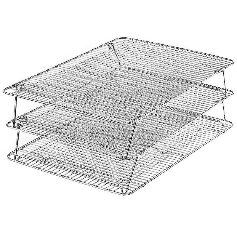Cooling Rack for Baking, 3 Tier 11.8 Inch X 16.5 Inch,for Cookie