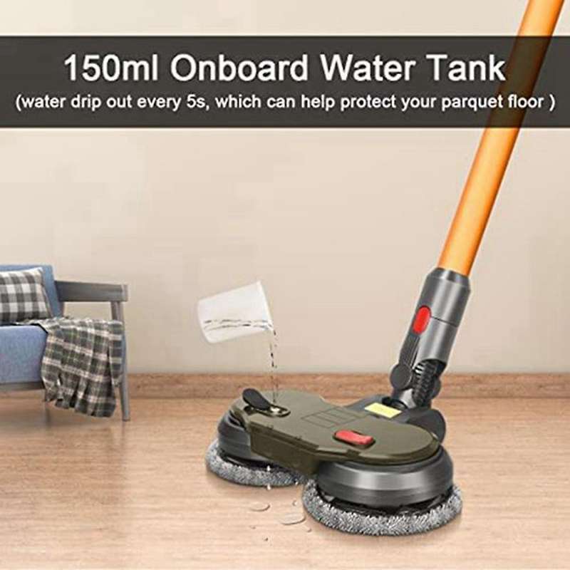 Electric Mop Head for Dyson V15 V11 V10 V8 V7 Vacuum Cleaner
