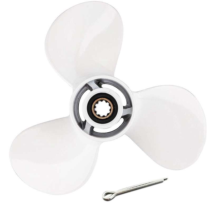 For Yamaha 20hp 25hp 9 7/8x10 1/2 Outboard Propeller Engine Part