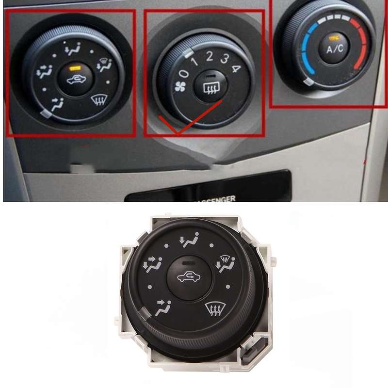 A/c Panel Wind Speed Heated Control Switch for Toyota Corolla 07-13