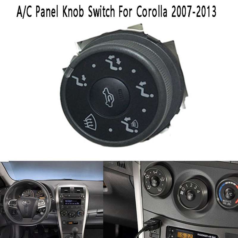 A/c Panel Wind Speed Heated Control Switch for Toyota Corolla 07-13