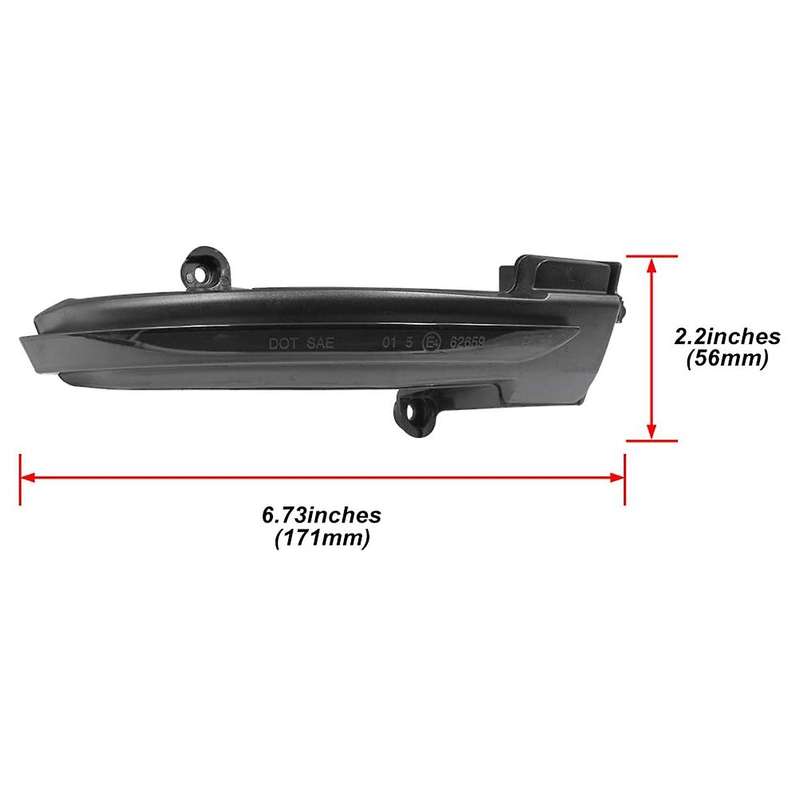 Led Dynamic Side Mirror Blinker Light Turn for Megane Iv 2016-2019