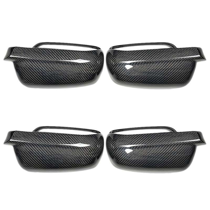 4x Abs Side Rear View Mirror Cover for Bora Golf 4 Iv Mk4 1998-2009