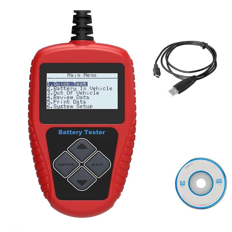 Auto Battery Tester Ba101 12v Resistance Accuracy Battery Tester