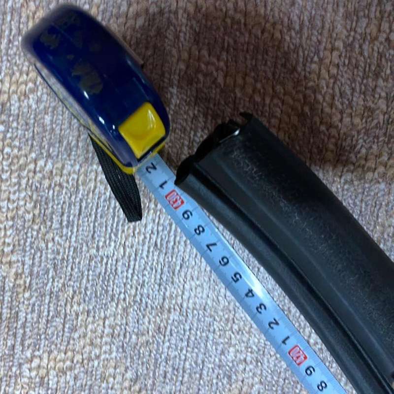 For Ford Transit Mk7 Front Sliding Door Weatherstrip Rubber Seal