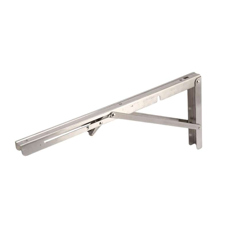 Folding Shelf Brackets, for Diy Various Space-saving Work 16 Inch