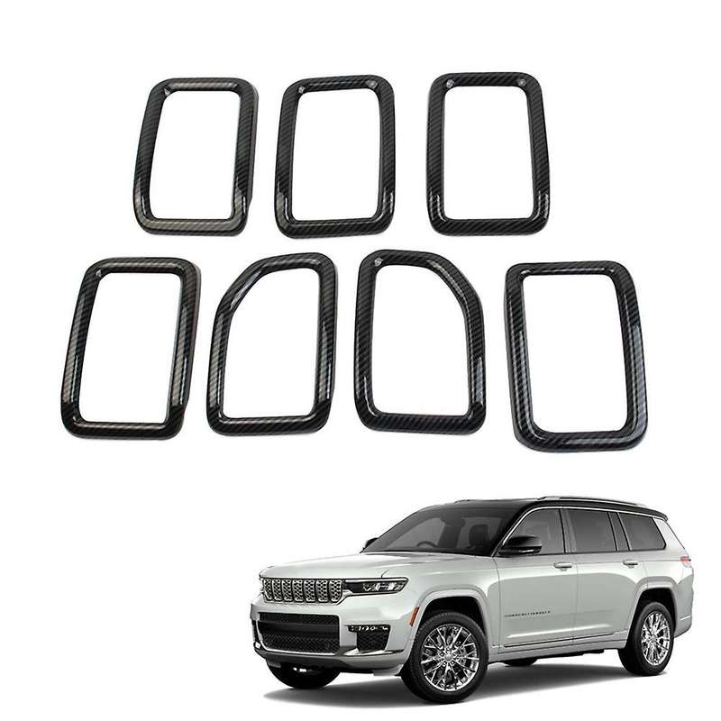 Car Front Grill Mesh Inserts Rings Covers Trim Inserts Kit