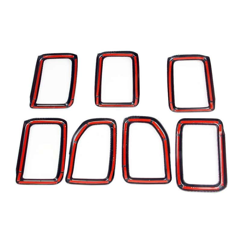 Car Front Grill Mesh Inserts Rings Covers Trim Inserts Kit