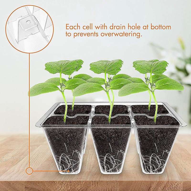 20-set Seed Starting Trays with Seed Planting Tool,seed Tray Kit
