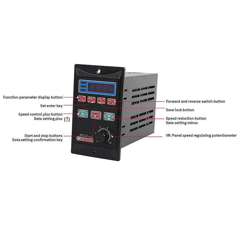 750w Frequency Converter Add Rs485 Three-phase Motor Driver