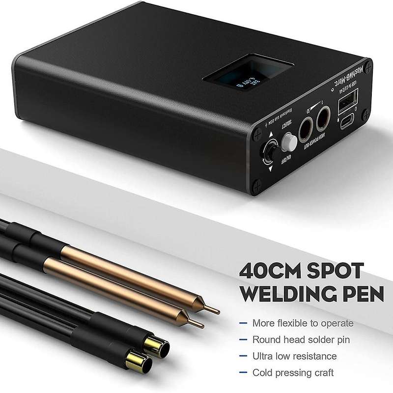 Spot Welder with Lcd Screen, 30 Gear Spot Welder Machine, 5000mah