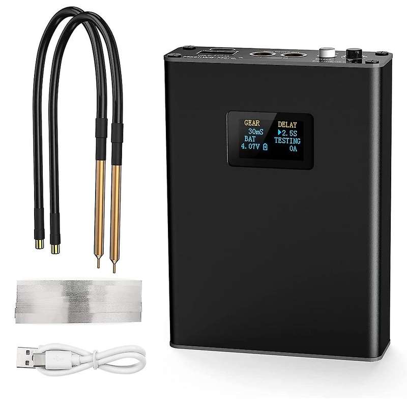 Spot Welder with Lcd Screen, 30 Gear Spot Welder Machine, 5000mah