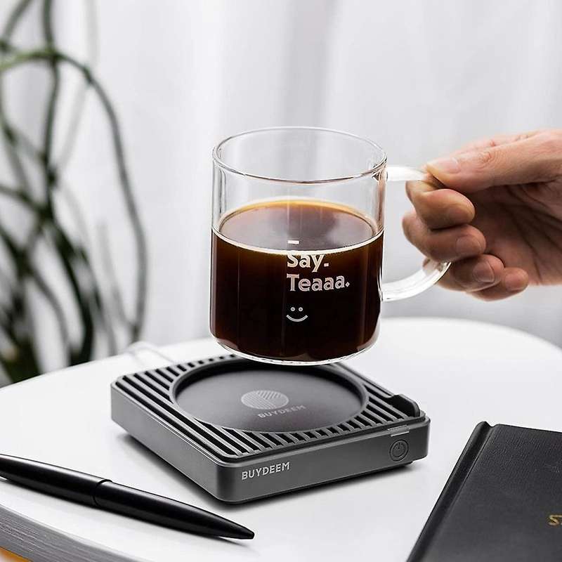 One Button Beverage Cup Heater with 2 Temperature Settings Function,a