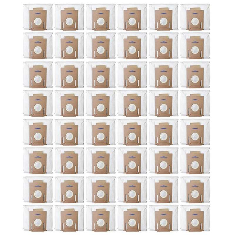 48pack Vacuum Dust Bags for Ecovacs Deebot T9 Series Ozmo T8
