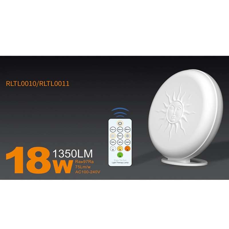 18w Sad Light Therapy Bulb Migraine Treatment Light Source Eu Plug