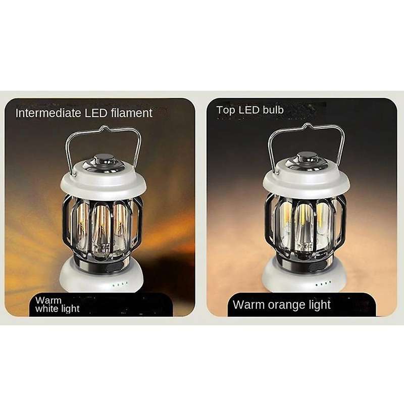 Outdoor Camping Lamp Led Retro Tent Lamp Usb Horse Lamp Night Lamp