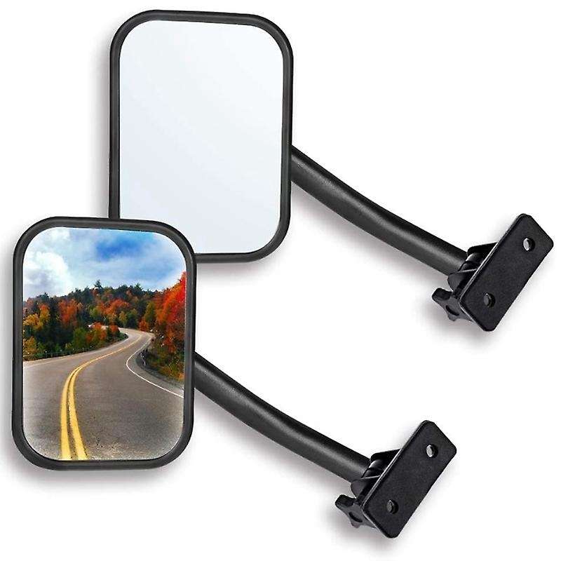 Door Off Mirror for Jeep Wrangler Tj Jk 4x4 Off-road Morror 2 Pack