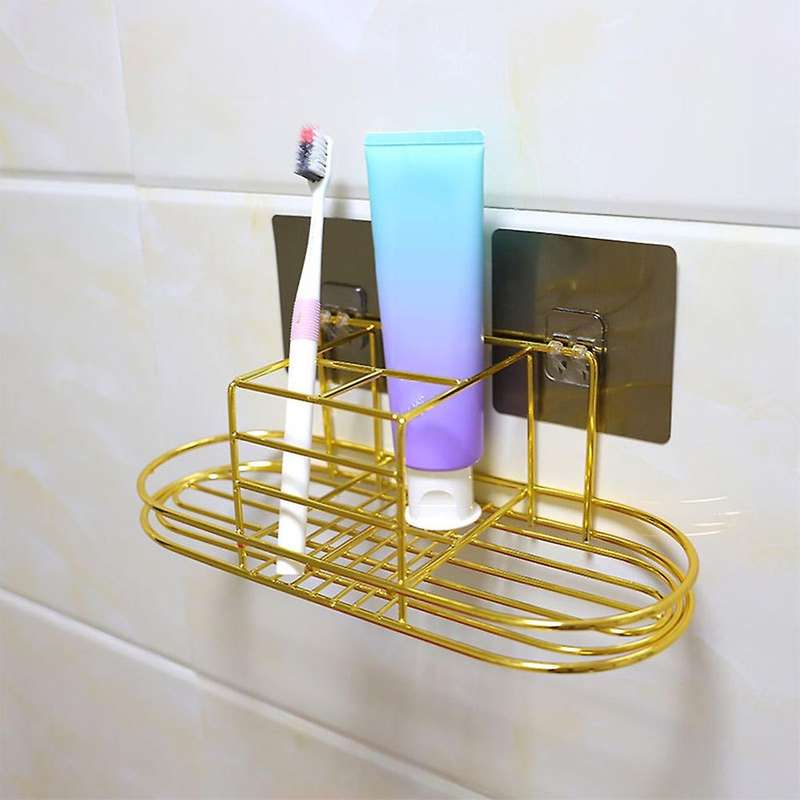 Nordic Iron Art Toothbrush Holder Wall-mounted Toothbrush Holder Rack
