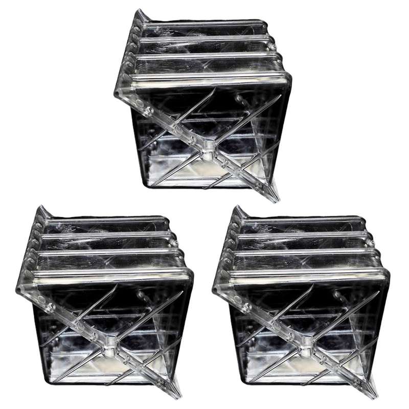 Big Size Plastic Clear Heart Square Watermelon Fruit Growth Mould