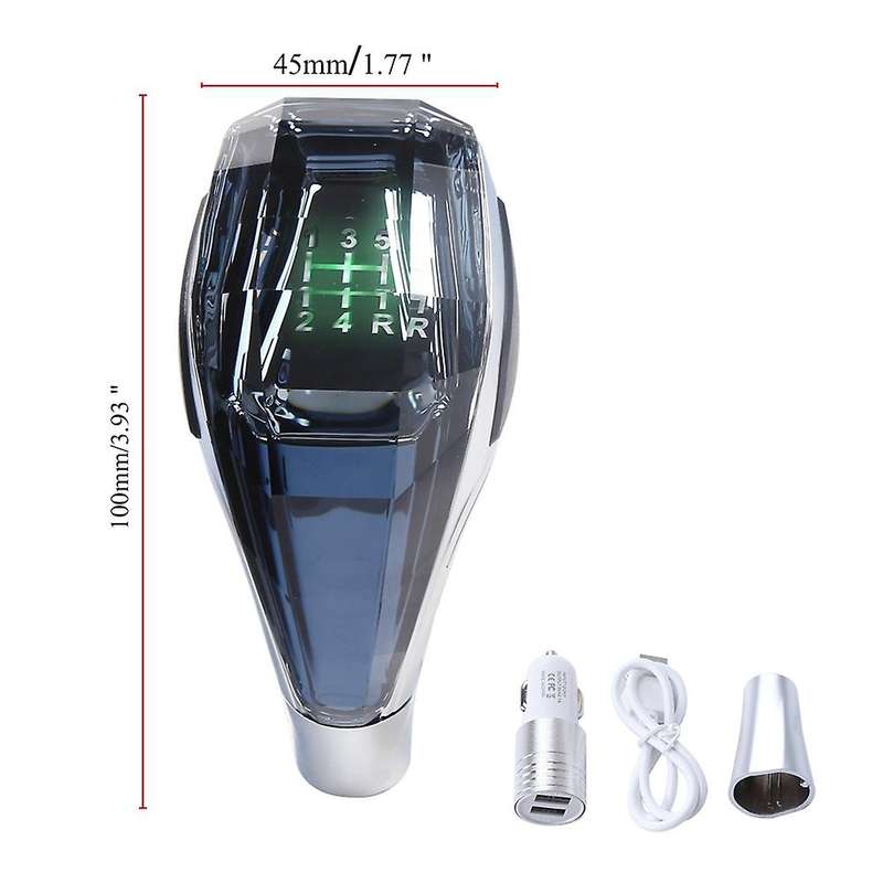 Crystal Handles Manual Transmission Gear Shift Knob Lever Stick Head