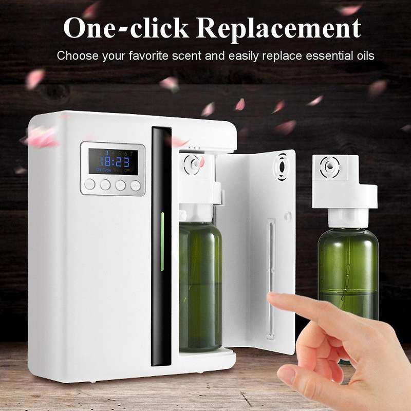 300m Intelligent Aroma Fragrance Machine Diffuser Eu Plug Black