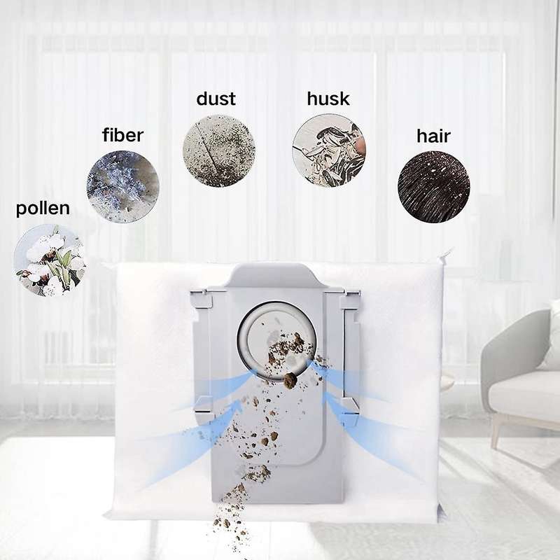 30pcs Dust Bag for Roborock T8, G10s, Q7 Max, Q7 Max+, S7 Maxv Ultra