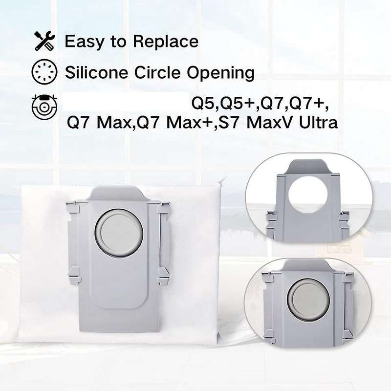 30pcs Dust Bag for Roborock T8, G10s, Q7 Max, Q7 Max+, S7 Maxv Ultra