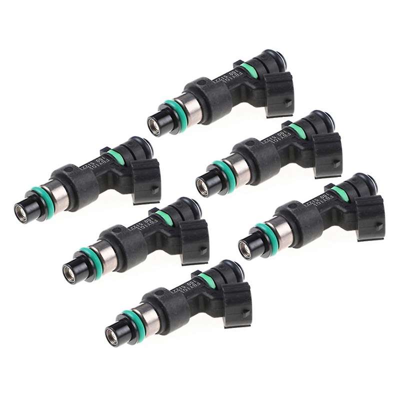 6pcs Car Fuel Injector Nozzle 16600-jk00a Fby7030 for Nissan Infiniti