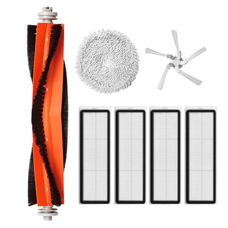 7pcs for Xiaomi Dreame W10 Robot Filter Main Side Brush Mop Cloth