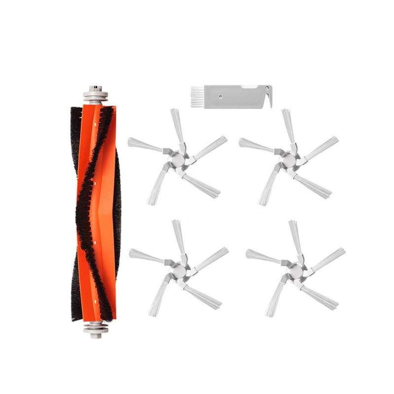 Main Brush Side Brush for Xiaomi Dreame Bot W10 Vacuum Cleaner Parts