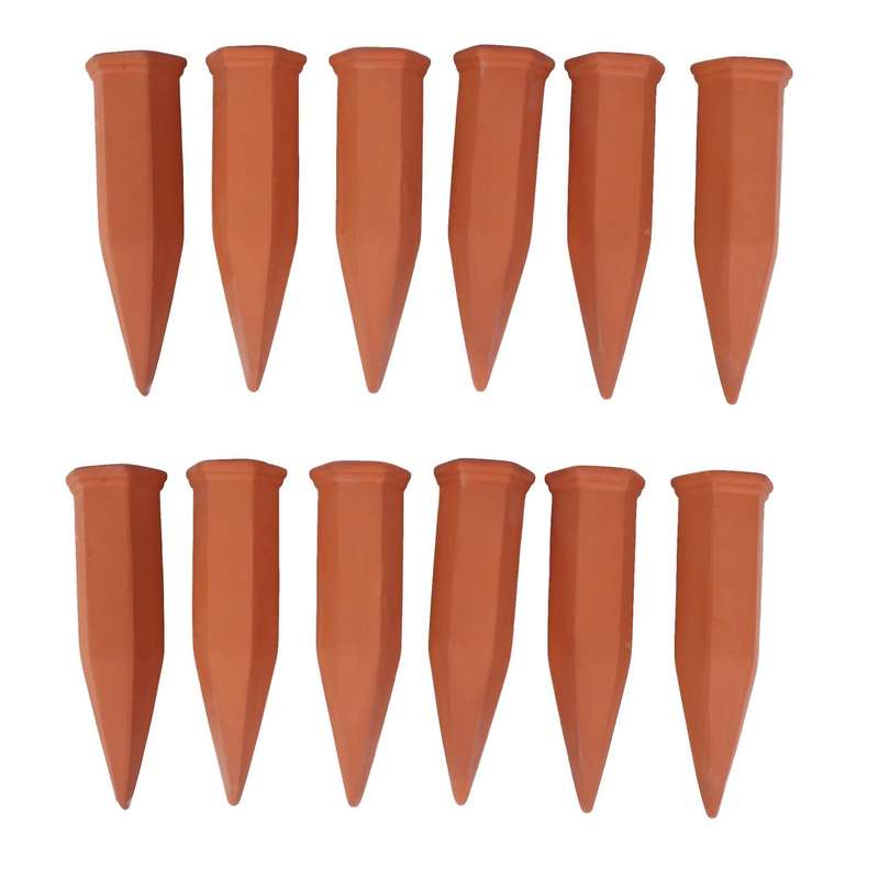 Self Watering Spikes - 6-pack Terracotta Plant Watering Stakes
