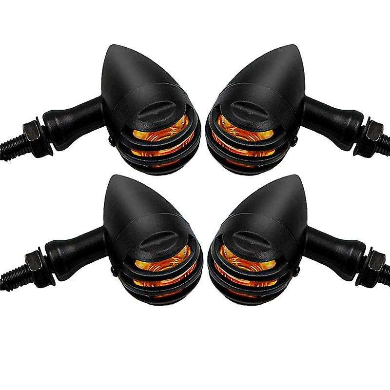 4pcs Motorcycle Turn Signal, Led Motorbikes Blinkers