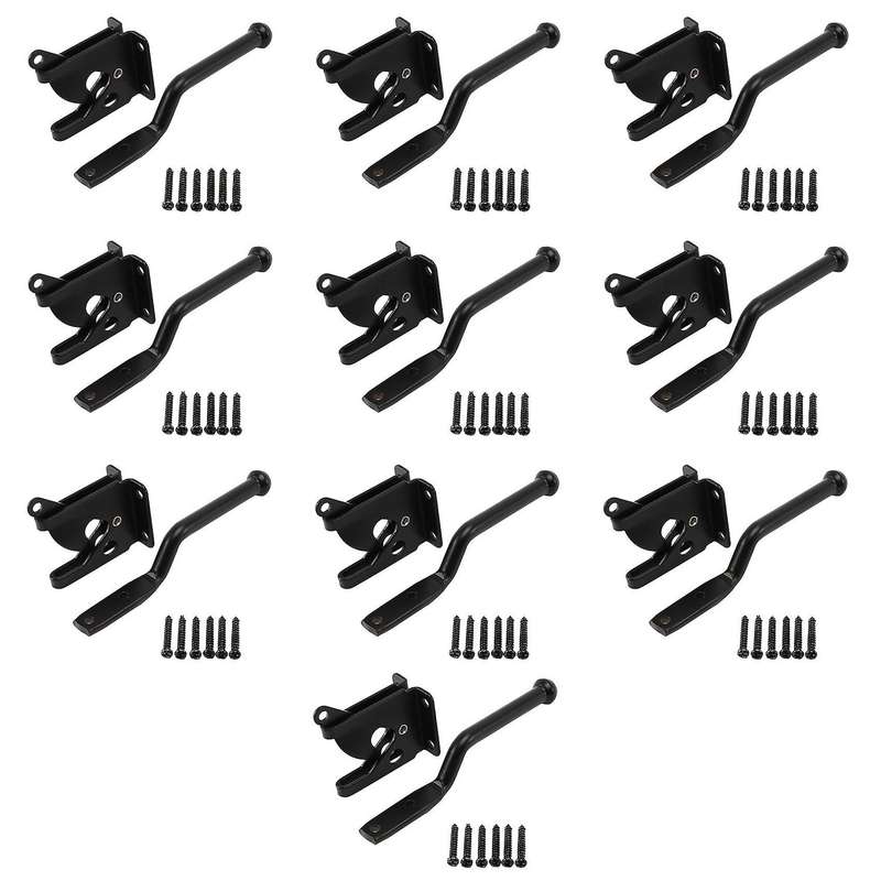 Self Locking Gate Latch Automatic Gravity Lever Fence Gate Lock