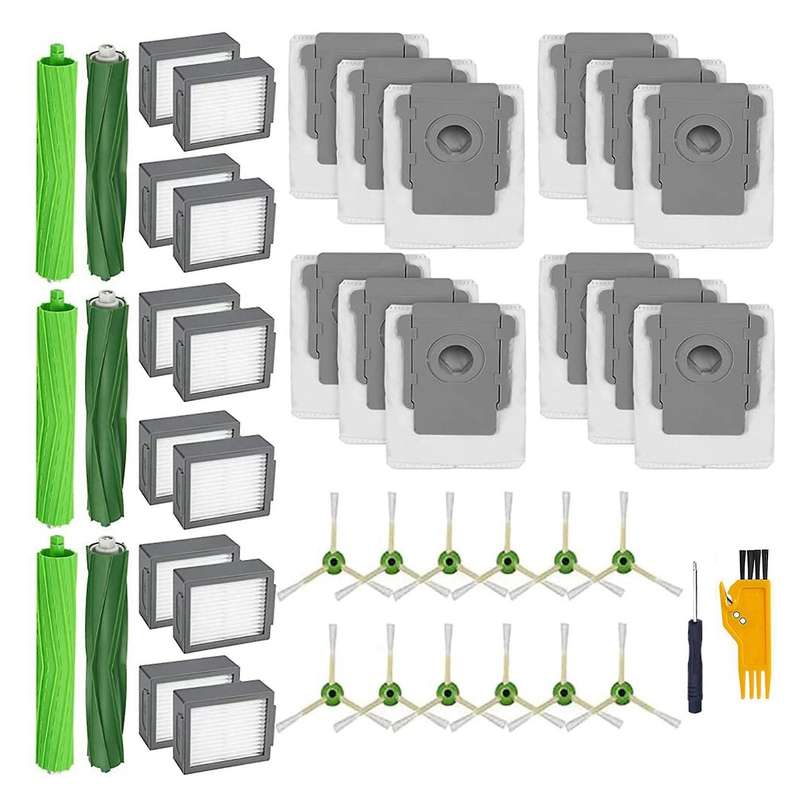 Replacement Parts Kit for Roomba I7 I7+ I6+ I3+ Pluse5 E6 E7 Vacuum