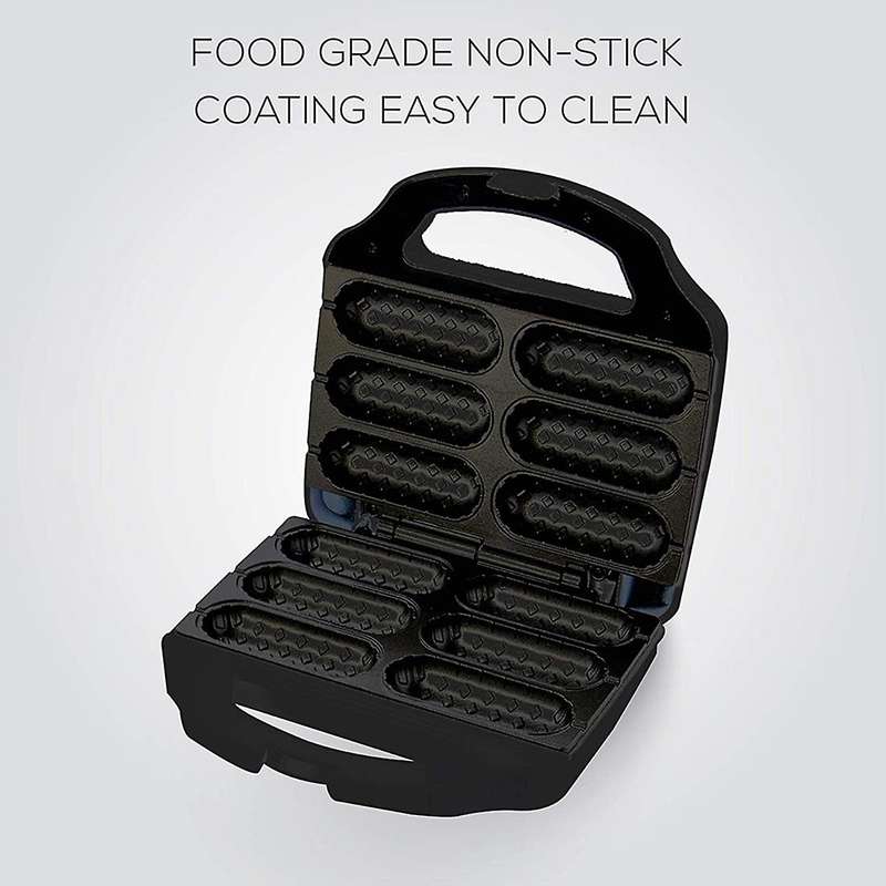 Electric Crispy Corn Hotdog Waffle Maker Mini Sausage Machine Eu Plug