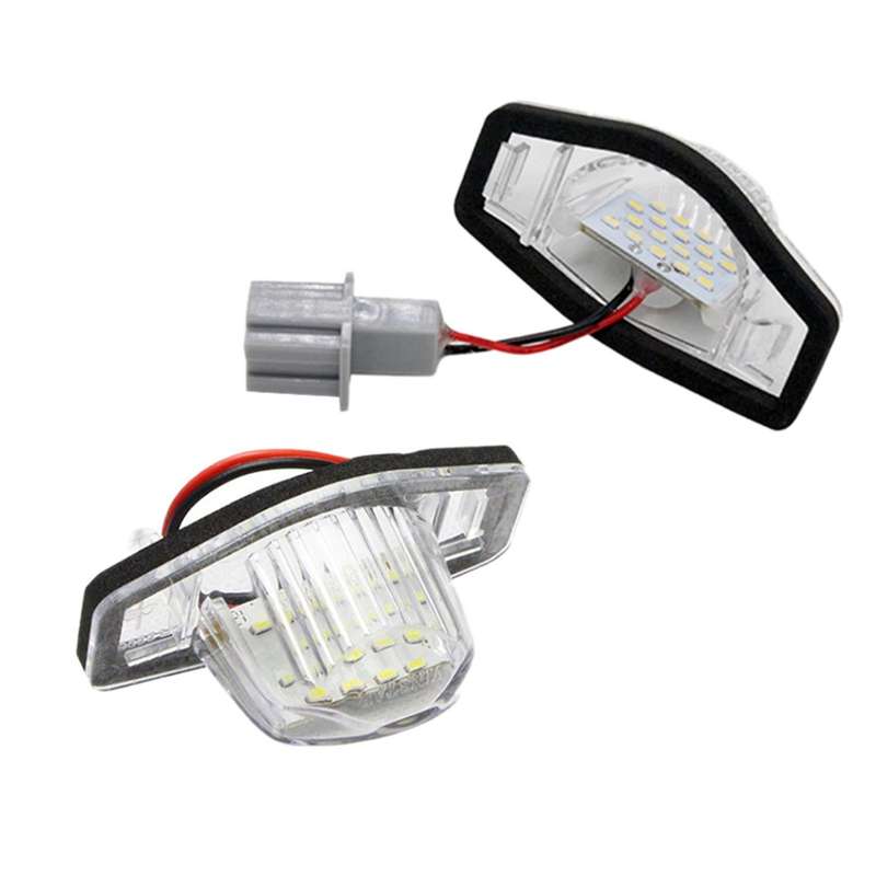 20x Error Free Led License Plate Light Lamp for Honda Crv Fit Jazz
