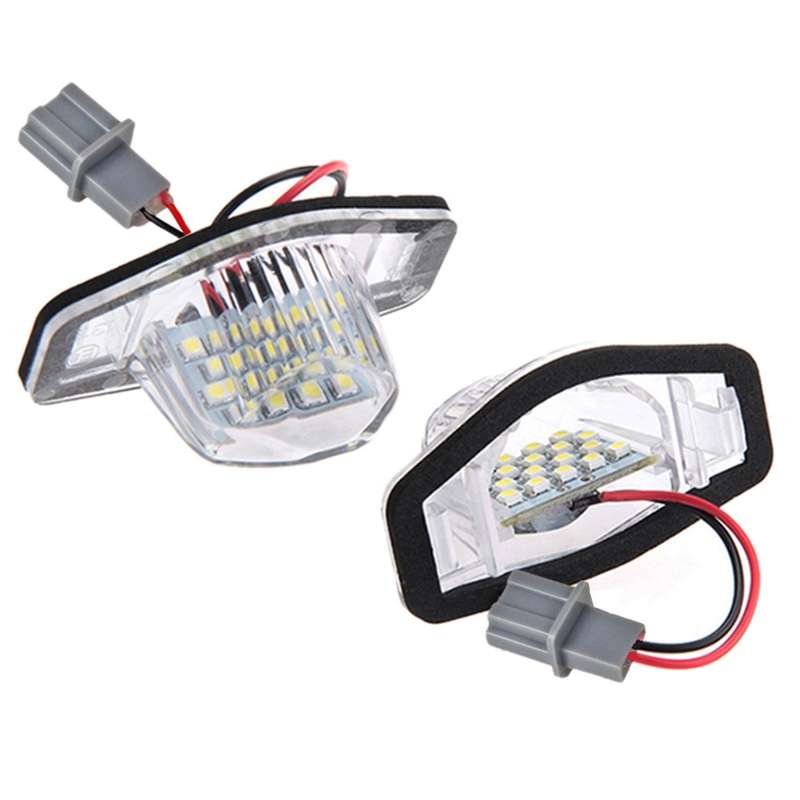 20x Error Free Led License Plate Light Lamp for Honda Crv Fit Jazz