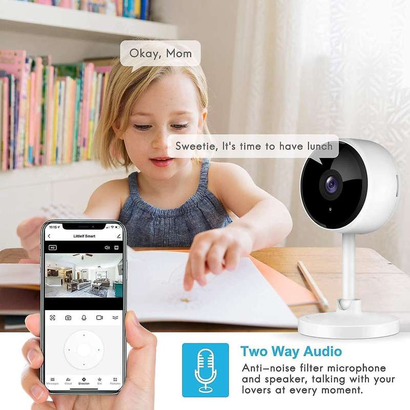 Home Security Camera 1080p Indoor Wifi Surveillance Ip Camera