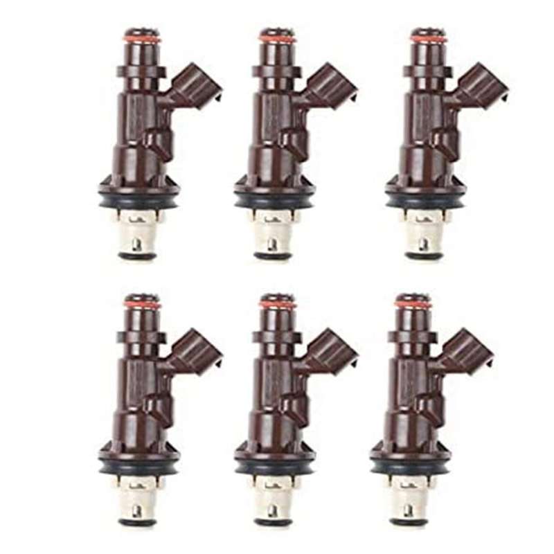6pcs Car Fuel Injector for Toyota Tacoma -tundra 4 Runner 3.4l V6
