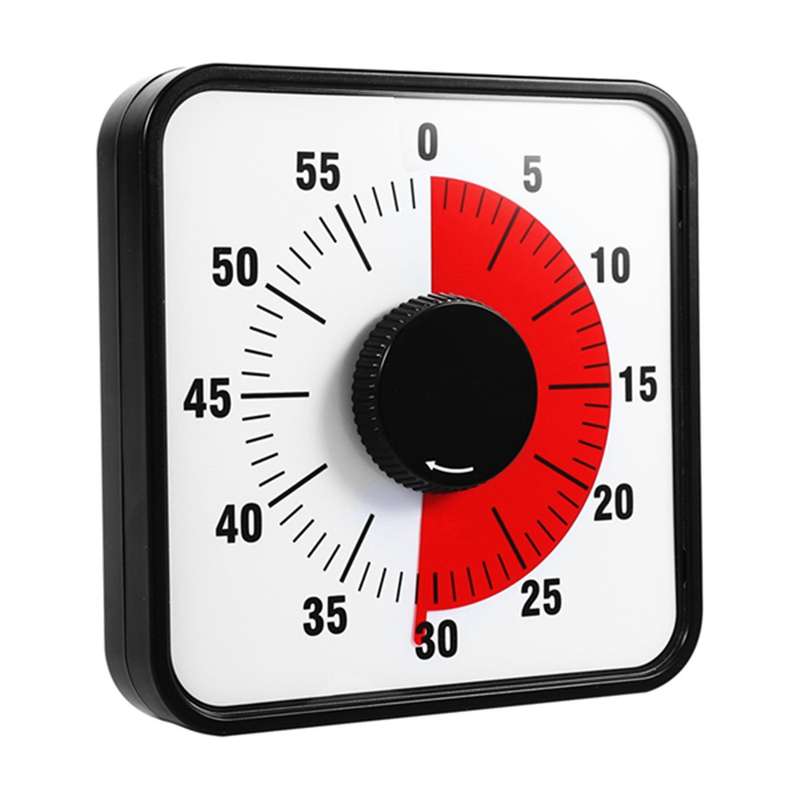 Vision Timer 60 Minute Timing Hind Leg Stand Countdown Clock Timer