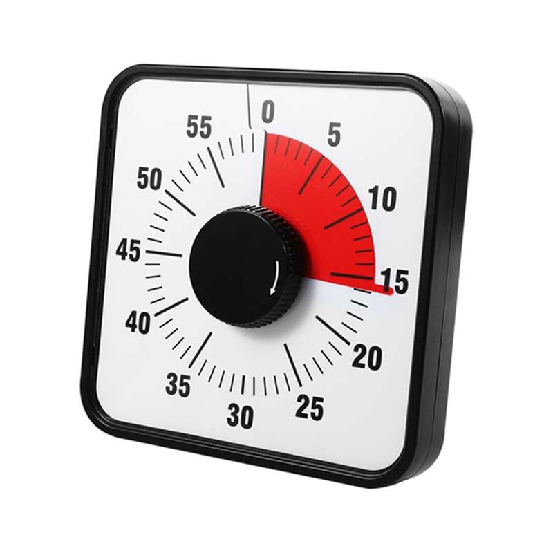Vision Timer 60 Minute Timing Hind Leg Stand Countdown Clock Timer