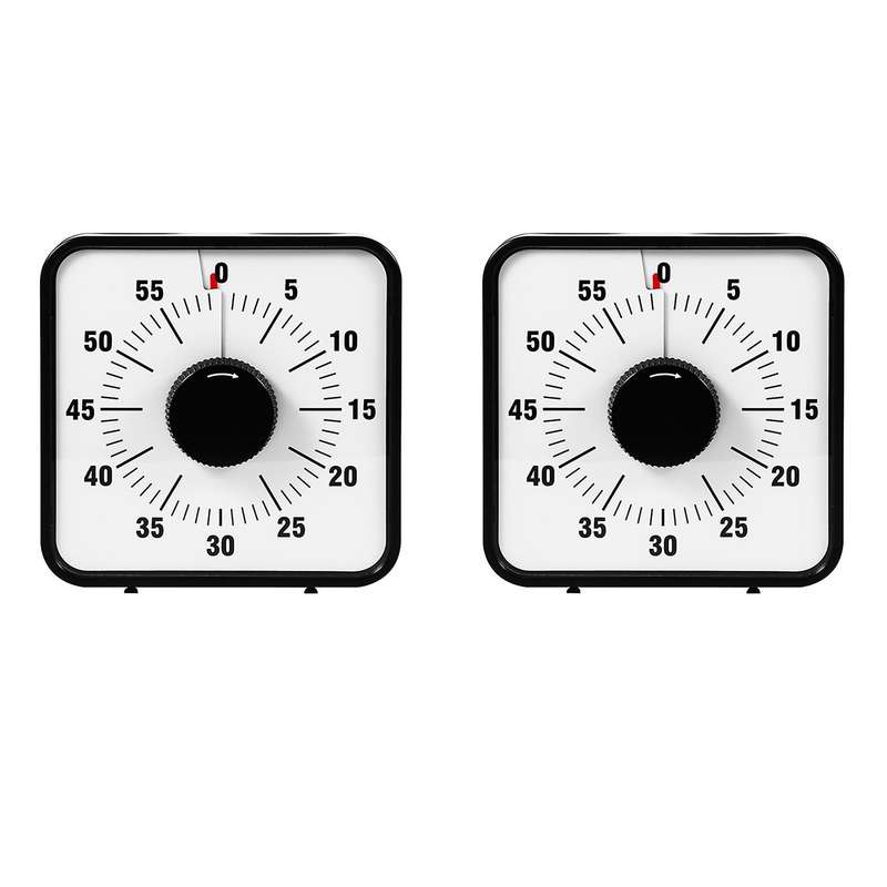 Vision Timer 60 Minute Timing Hind Leg Stand Countdown Clock Timer
