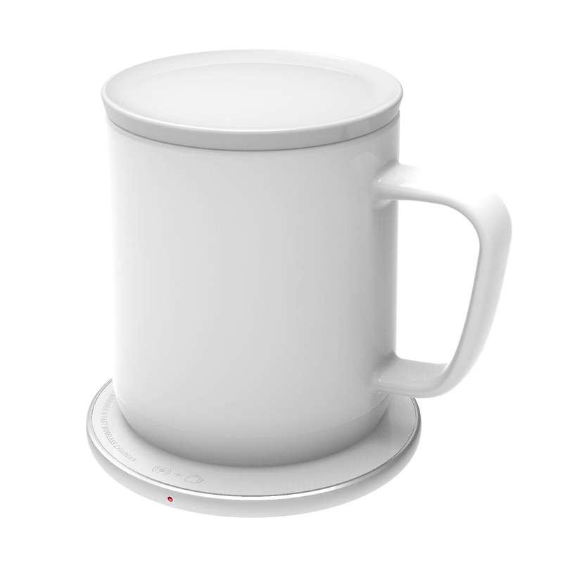 Ceramic Mug Heating 15w Wireless Charging for Cell Phones