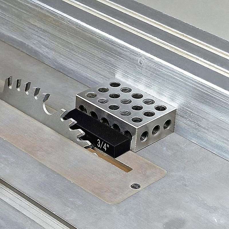 15pcs Precision Router Saw Table Setup Bars Depth Test Distance Set