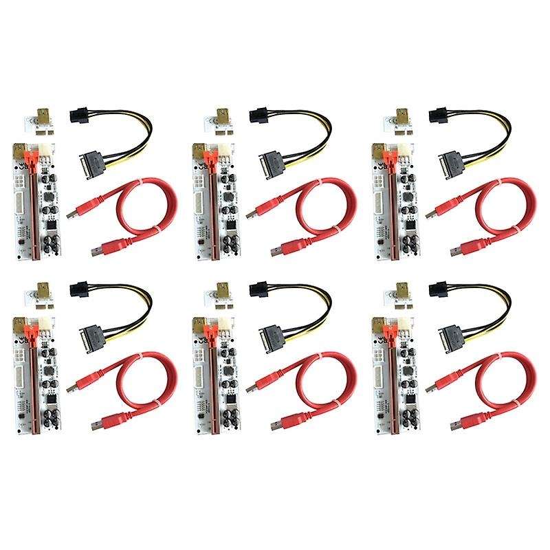 Ver010-x Pci-e 1x to 16x Riser Card Graphics Card Extension Cable A