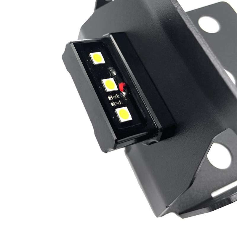 Motorcycle Fender Eliminator Tail Number Plate Bracket Led Light