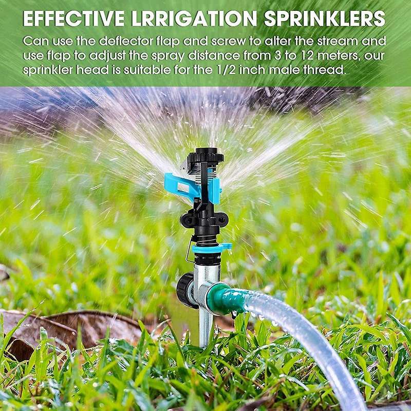 Lawn Sprinkler 360 Rotary Sprinkler for Lawn Garden Irrigation