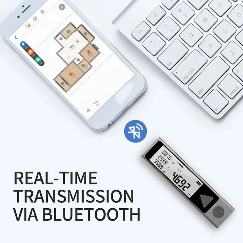 Mini Distance Meter Trena Measuring Tape 40m Bluetooth